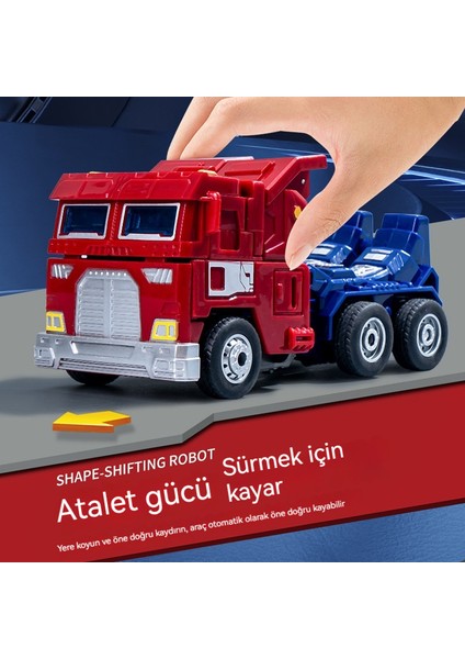 Kamyon Çok Fonksiyonlu Deformasyon Atalet Araba Robot Model Oyuncak (Yurt Dışından)