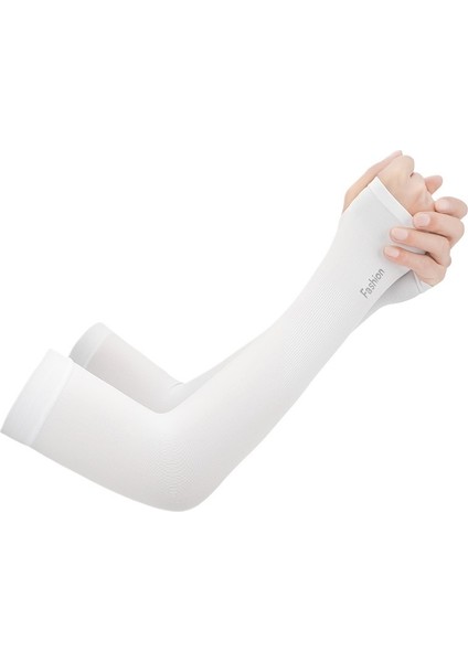 Yaz Buz Ipek Güneş Koruma Kollukları Erkekler ve Kadınlar Için Yaz Bisiklet Serin Kollu Açık Hava Sporları Kol Kollukları Güneş Koruması Nefes Alabilir (Yurt Dışından)