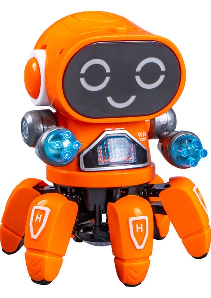Altı Pençeli Akıllı Robot Işık Ses Efektleri Çocuklar Için Eğitici Oyuncaklar (Yurt Dışından)