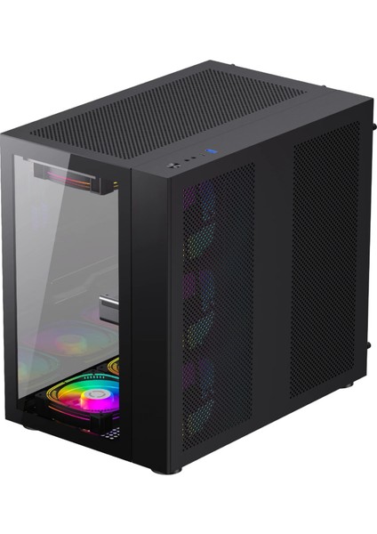GamePire Ryzen 5 5600 360MM Sıvı Soğutma 16GB Ddr4 512 GB Nvme Rtx 4060 8gb Siyah Gaming Hazır Sistem