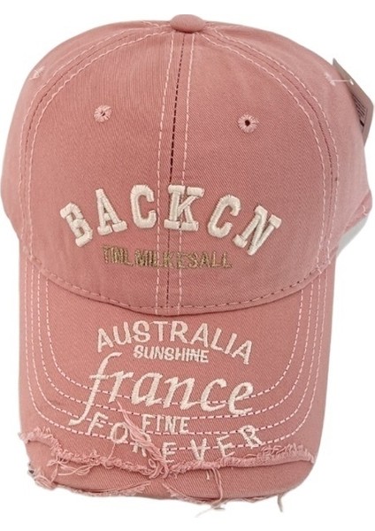 Ilkbahar ve Yaz Için Yeni Stil Şapka, Kadınlar Için Kırık Kenarlı Harfli Beyzbol Şapkası, Niş Giyim, Şık Seyahat Güneşlik Şapkası (Yurt Dışından)