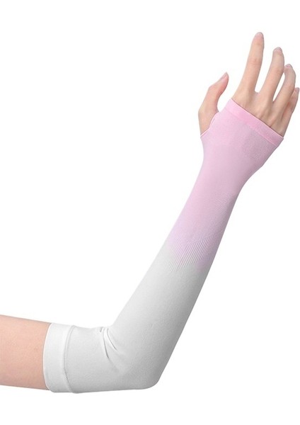 Kadınlar Için Degrade Renklere Sahip Güneş Koruyucu Buz Kılıfları, Yazlık Ince Anti-Ultraviyole Kılıflar, Uzun Kol Koruyucuları, Sürüş Eseri, Trend Bisiklet (Yurt Dışından)