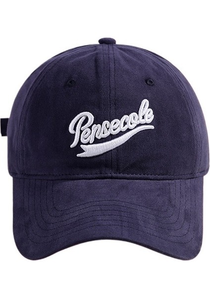 Kadınlar Için Şık Harfli Beyzbol Şapkası, Geniş Kenarlı, Küçük Yüzlü, Pembe Ördek Gagalı Şapka, Büyük Baş Çevresi, Çok Yönlü Yumuşak Silindir Şapka (Yurt Dışından)