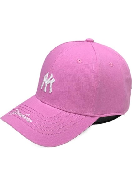 Kadınlar Için Yaz Yeni Beyzbol Şapkası Yaz Güneş Koruması Nefes Alabilen Güneş Şapkası Harf Işlemeli Sert Üst Çok Yönlü Ördek Gagası Şapkası Erkekler Için (Yurt Dışından)