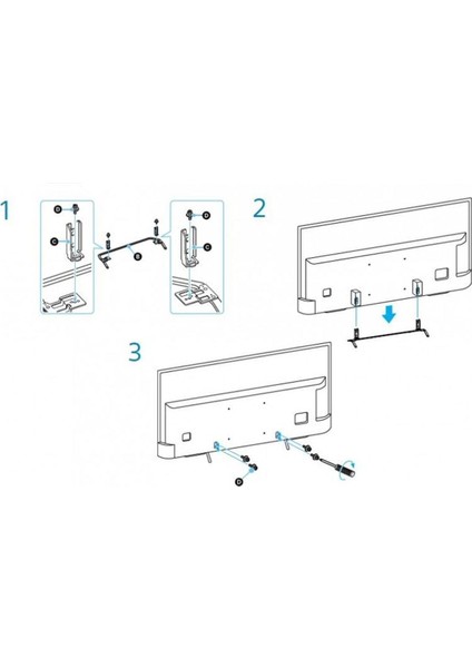KD-55X8309C KD-49X8309C Tv Ayağı modelleri