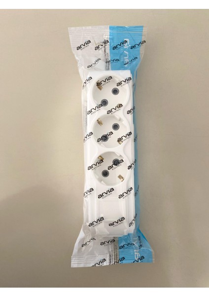 Motto 3'lü Çocuk Korumalı Topraklı Grup Priz