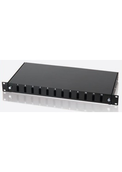 1u 19" 12 Port Sc Dx Rack Tipi Dublex Patch Panel