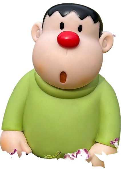 Crayon Shin-Chan Cep Telefonu Tutucu Hareketli Model Sevimli Masaüstü Süs Bebekleri (Yurt Dışından)