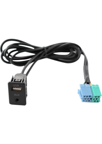 Hyundai Kia Sportage Için Radyo Uzatma Aux USB Bağlantı Noktası Adaptör Kablosu Kablolama Takma (Yurt Dışından)