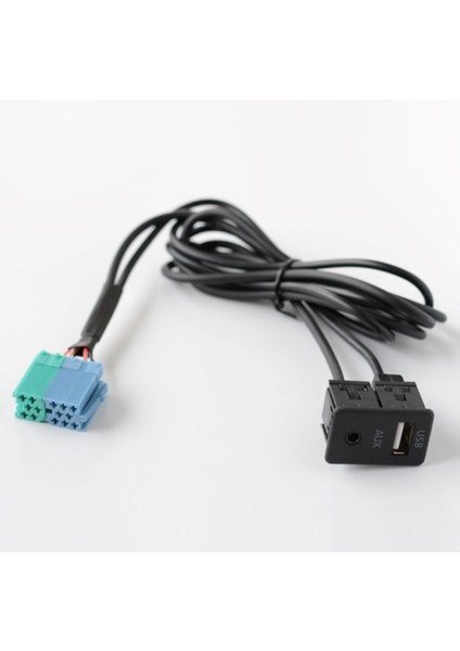 Hyundai Kia Sportage Için Radyo Uzatma Aux USB Bağlantı Noktası Adaptör Kablosu Kablolama Takma (Yurt Dışından)