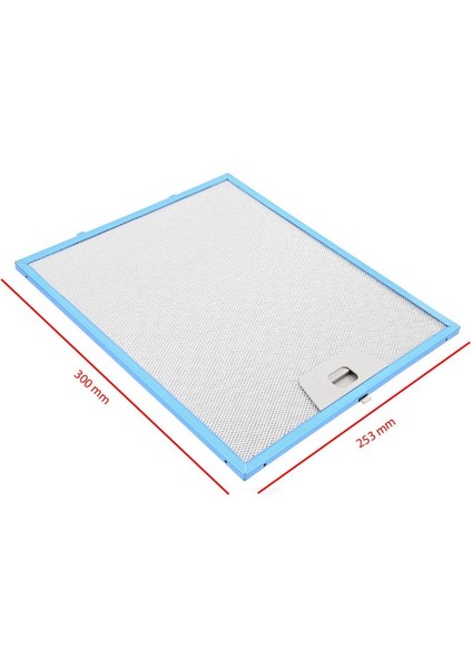 Davlumbaz Filtresi 253X300 Aspiratör Tel Filtre 2'li Ön Kısım Tek Tırnak, Arka Kısım Tırnaksız, Arçelik fiyatları