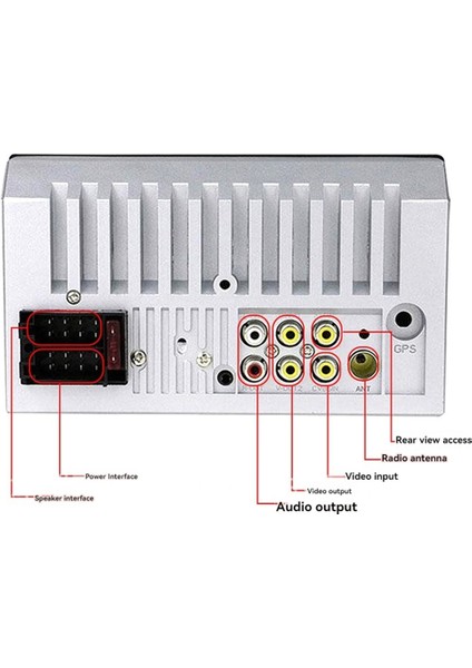 7018B Araba Av 7 Inç Hd Basın Ekranı Araba Bluetooth Mp5 Çalar Araba Kartı Bluetooth Eller Serbest Hd Gps Taşınabilir Navigasyon (Yurt Dışından)