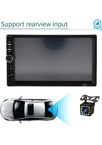 7018B Araba Av 7 Inç Hd Basın Ekranı Araba Bluetooth Mp5 Çalar Araba Kartı Bluetooth Eller Serbest Hd Gps Taşınabilir Navigasyon (Yurt Dışından) fiyatları