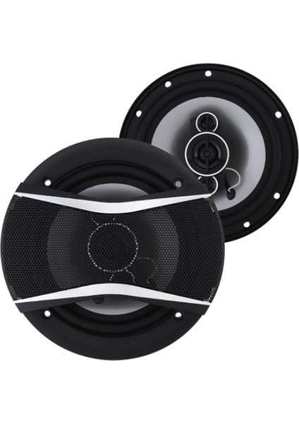 2 Adet 6 Inç 650 W 4 Yollu Evrensel Araba Koaksiyel Hifi Hoparlörler Otomatik Ses Müzik Stereo Hoparlör Tahribatsız Kurulum (Yurt Dışından)
