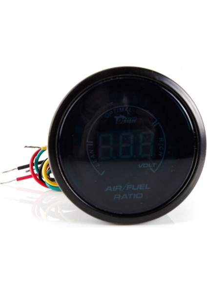 Dragon Gauge Hava Yakıt Afr Ölçer LED Ekranlı 2 Inç (52MM) Hava Yakıt Ölçer Kiti 12V Araba Için (Yurt Dışından)