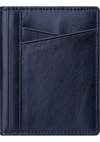 Erkekler Çok Fonksiyonlu Kraft Kart Çoklu Kart Cüzdanı (Yurt Dışından)