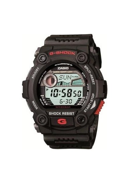 G-Shock G-7900 GW-7900 Siyah Renk Orijinal Silikon Saat Kordonu modelleri