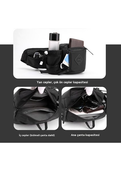 Tek Omuzlu Rahat Çok Fonksiyonlu Açık Çapraz Omuz Çantası (Yurt Dışından) fırsatları