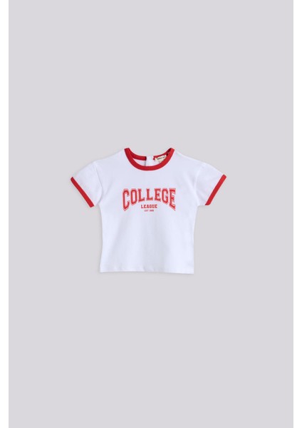 Bg Store Erkek Bebek Kırmızı Şort ve Tshirt Takımı