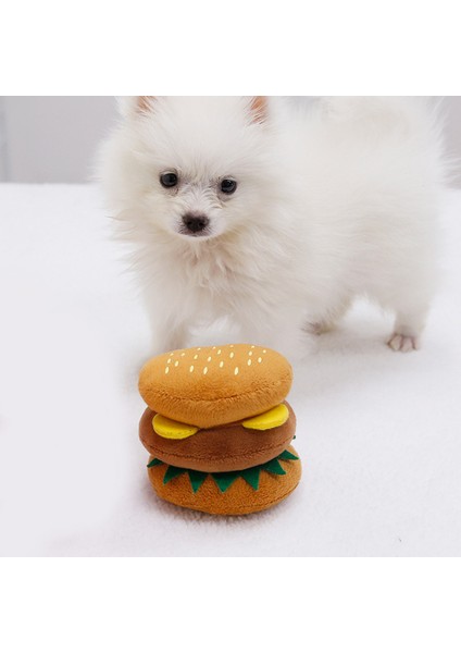 Evcil Hayvanlar Için Trend Hamburg ve Patates Kızartması Oyuncağı - Köpekler ve Kediler Için Ilginç Evcil Hayvan Oyuncağı - Çiğneyenler ve Havlayanlar Için Kullanıcı Dostu (Yurt Dışından)