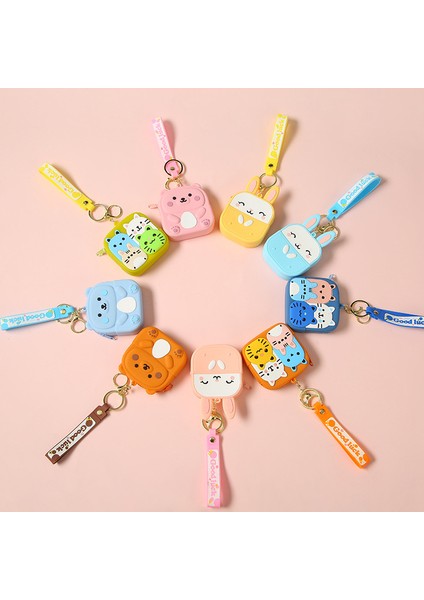 Silikon Karikatür Sevimli Anahtarlık Ins Sevimli Kıstırma Müzik Cüzdan (Yurt Dışından) fırsatları