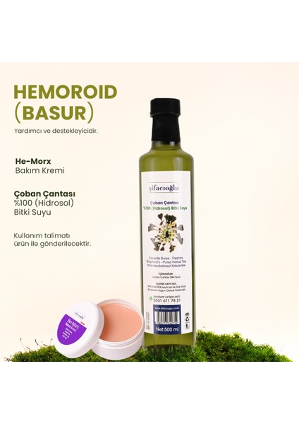 Hemo-Roid (Ba Sur) Destek Seti – Hemo-Roid Şikayetlerine Doğal ve Etkili Destek