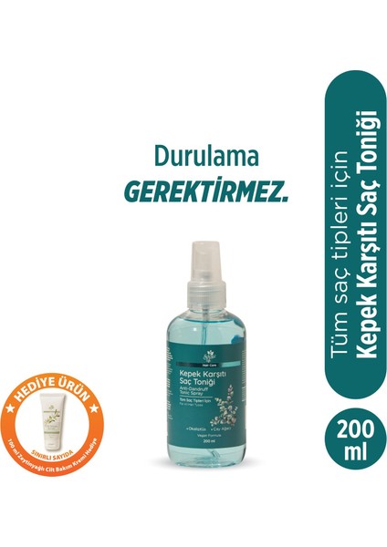 Okaliptüs ve Çay Ağacı Bitki Özlü Saç Toniği - Tüm Saç Tipleri Için Tonik 200 ml