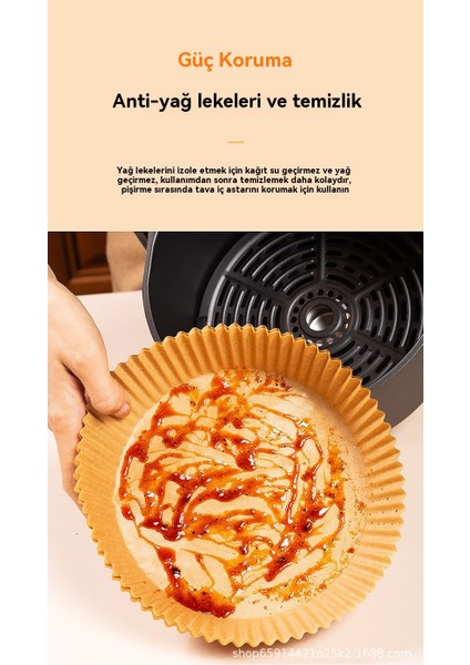 Ev Mutfak Yuvarlak Gıda Pişirme Için Özel Kağıt (Yurt Dışından)