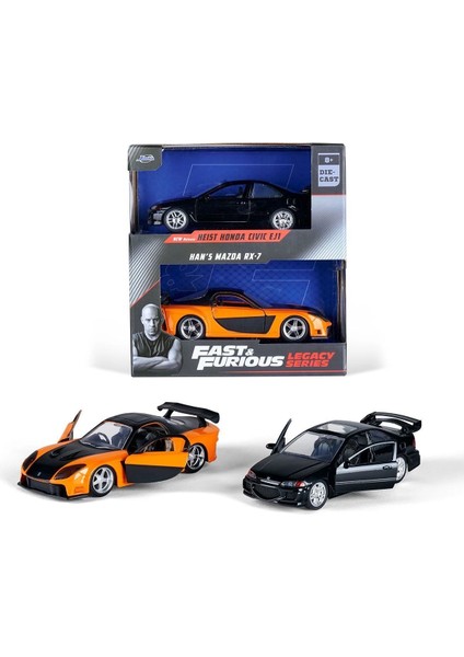 253202011 Fast Furious Twin Pack 1:32