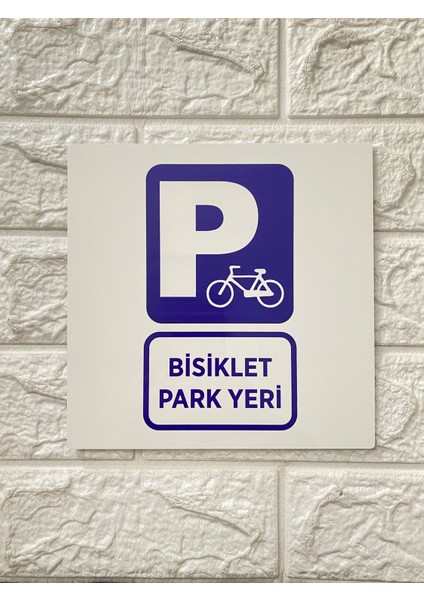 Bisiklet Park Yeri Uyarı Levhası