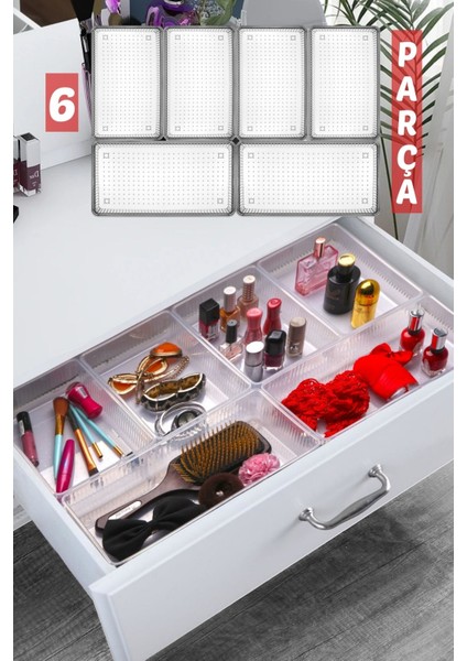 6 Parça Çekmece Içi Düzenleyici, Organizer Set