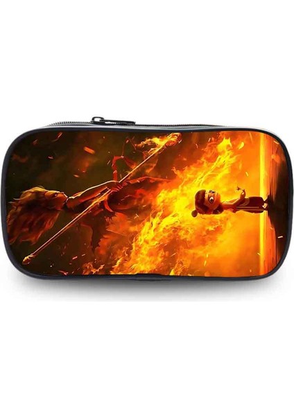 Nezha Kalem Çantası Ilkokul Öğrencisi Kalem Kutusu Saklama Çantası (Yurt Dışından)