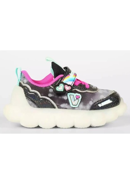 346.25y.207 Sıyah Kız Çocuk Sneaker
