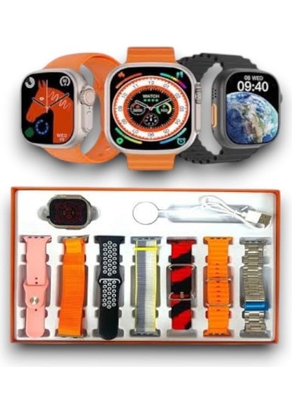 Watch 8 Ultra 7 Kordonlu Akıllı Saat