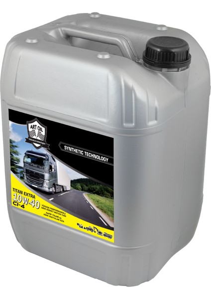 Titan Extra 10W40 Ağır Vasıta Dizel Dpf 20 litre (Üretim Yılı:2025) (Partiküllü Kamyon, Tır, Ağır Hizmet Araçları) Motor Yağı