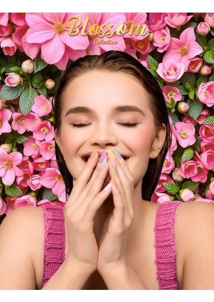 Blossom Uzun Süre Kalıcı & Parlak Bitişli Oje