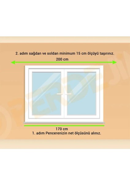 Antrasit 150 cm Çiftraylı Rustik Perde Askı Seti (Ahşap Başlık ile Aluminyum Boru ve Ray)