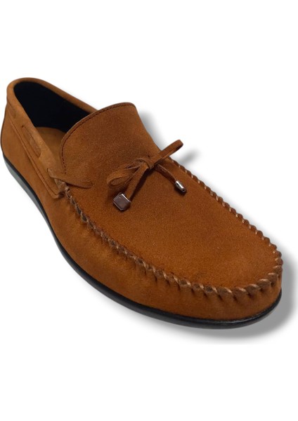 322-25 Süet Püsküllü Loafer Erkek Ayakkabı