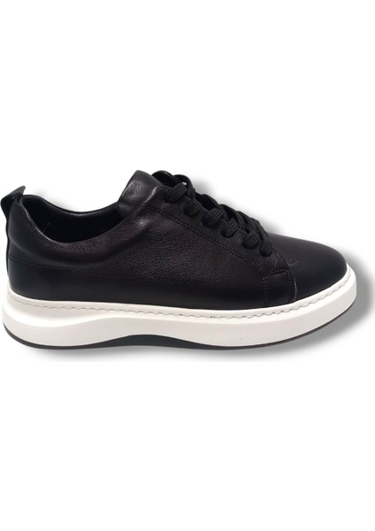 Wonder W60-25 Deri Anatomik Casual Erkek Ayakkabı Siyah Beyaz fiyatları