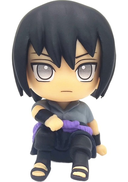 Naruto Oturuyor Naruto Kakashi Sasuke Weasel Ikincil Anime Modeli (Yurt Dışından)