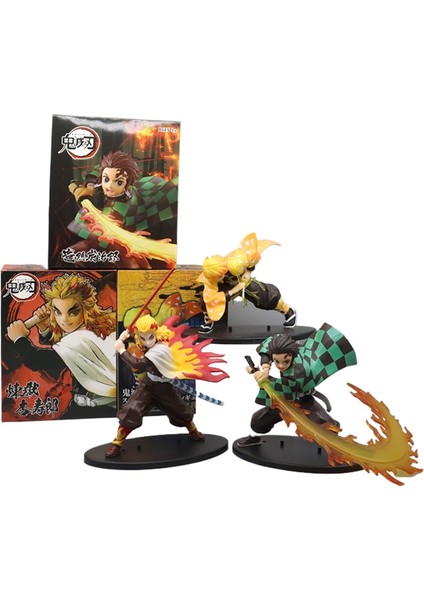 Zenyi Inferno Pillar Ateş Tanrısı Kömür Hajiro Anime Süs Dekorasyon (Yurt Dışından)