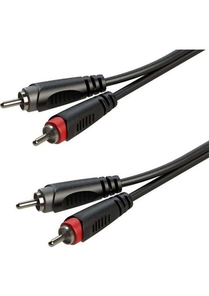 RX-K12801A 2xrca - 2xrca 1.5 Metre Hazır Kablo