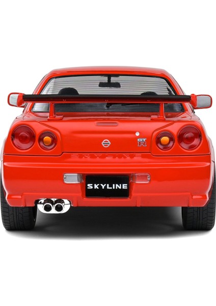 1/18 Nıssan Skylıne (R34) Gt-R – Actıve Red 1999