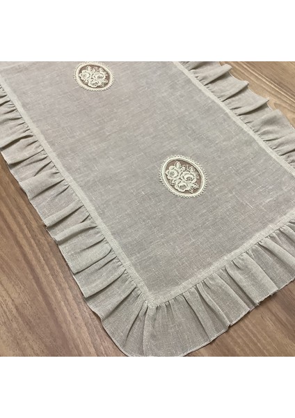 Dantelli & Fırfırlı Runner-45*150 cm