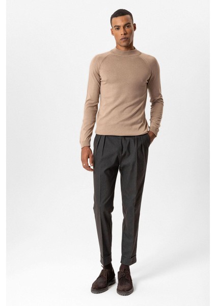 Vizon Yarım Boğazlı Erkek Triko modelleri