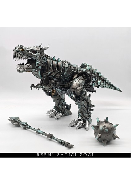 Transformers Serisi TW-1034 Çelik Kablo Lord Dinozor Deformasyon Figure Model Süsleri (Yurt Dışından)