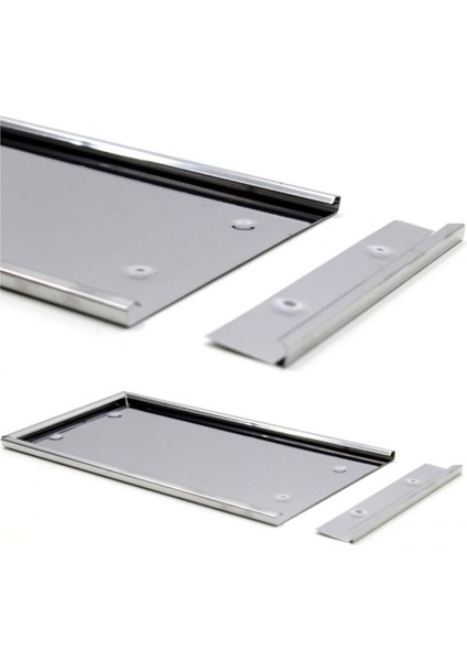 Plakalik Motorsiklet Paslanmaz Krom Adet 16CMX25CM fırsatları