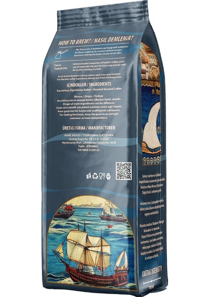 Nitelikli Türk Kahvesi 4x1 Kg. (Çekirdek)