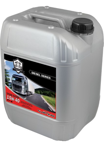 Titan Extra 15W40 Ağır Vasıta Dizel 20 litre (Üretim Yılı:2025) (Kamyon, Tır, Ağır Hizmet Araçları)