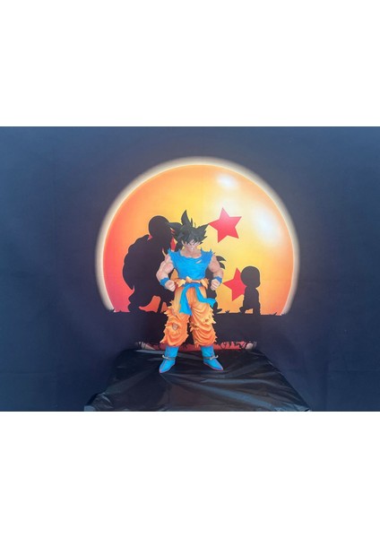 Seven Dragon Ball Super Saiyan Goku Maket Süsleri Kutulu El Yapımı Ofis Heykeli Hediyesi (Yurt Dışından)
